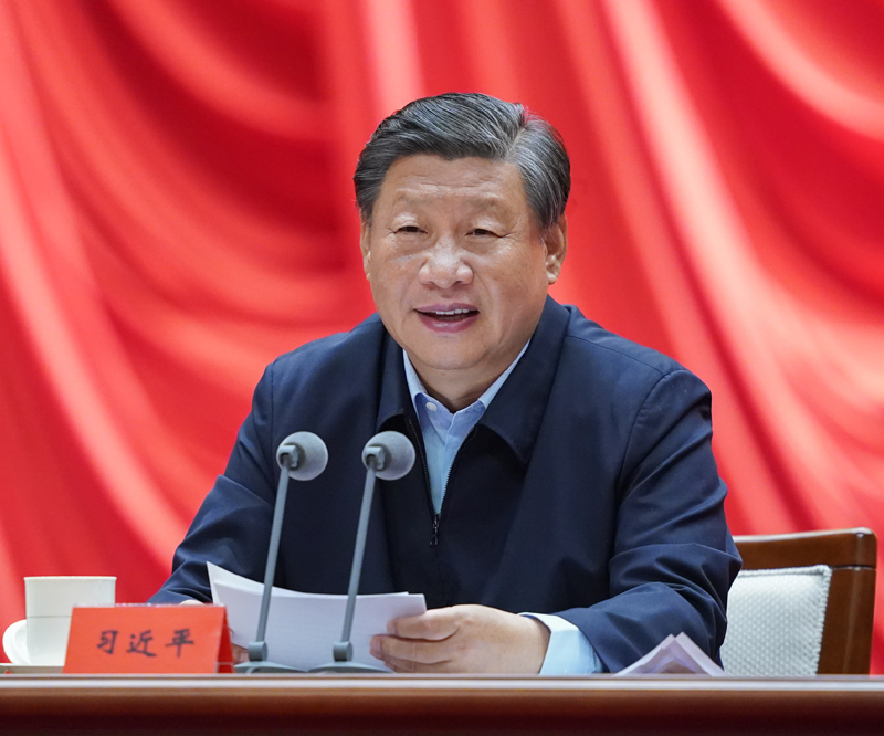 　　9月1日，2021年秋季學期中央黨校（國家行政學院）中青年干部培訓班在中央黨校開班。中共中央總書記、國家主席、中央軍委主席習近平在開班式上發(fā)表重要講話。新華社記者 申宏 攝